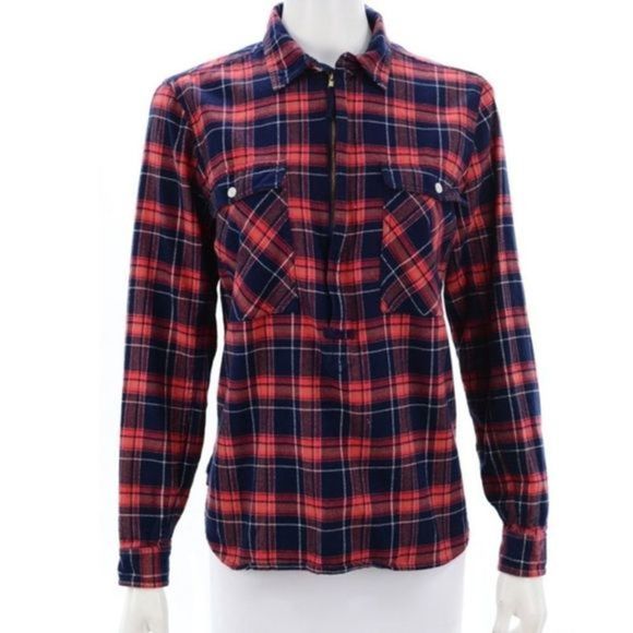 J.CREW PLAID SHIRT JACKET SIZE SMALL - Picture 1 of 5